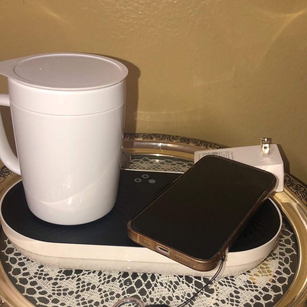 Nomodo  Charging Dock Coffee Mug Warmer W/Mug